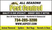 All Seasons Pest Control Inc.
